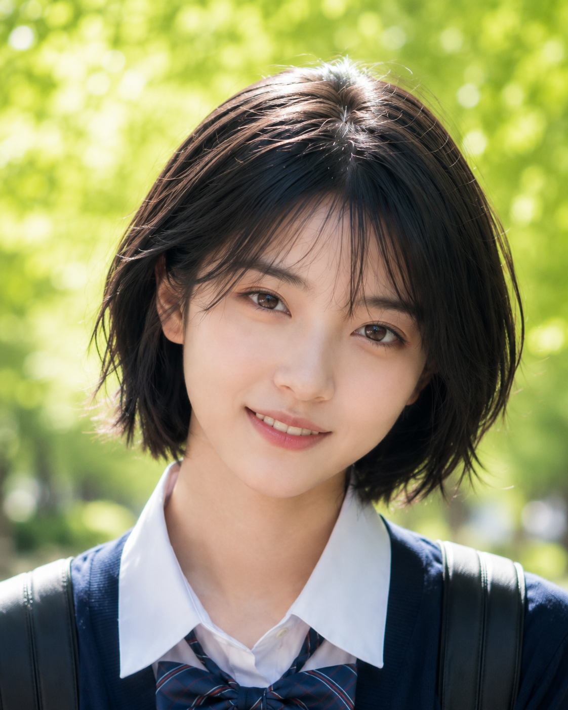 最初にアップで生成された尚美